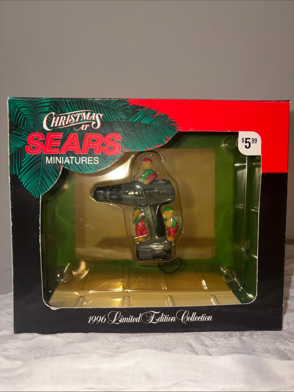 Vintage Sears Craftsman Drill Ornament
